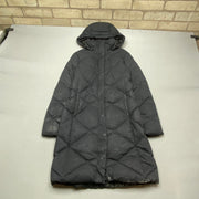 Black North Face Long Coat Women's Small