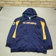 Navy Reebok NFL zip up Hoodie Men's XXL