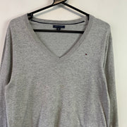 Grey Tommy Hilfiger Jumper Women's XL