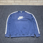 00s Navy Nike Sweatshirt Men's XL