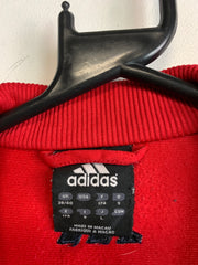 00s Red Adidas Tracksuit Men's Medium