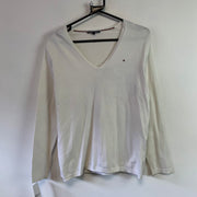 White Tommy Hilfiger Jumper Women's XL