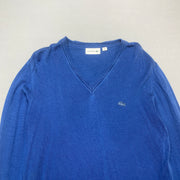 Blue Lacoste Jumper Women's Large