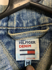 Blue Tommy Hilfiger Denim Jacket Men's Medium