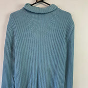 Light Blue Tommy Hilfiger Knitwear Sweater Women's XL