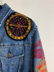 Blue Denim Jacket Women's Medium