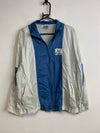 White-Blue Puma Windbreaker Men's Large