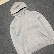 Grey Nike Hoodie Men's Medium