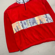 Vintage Red Fleece Men's Large