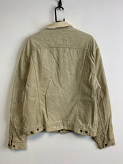 Khaki Beige Levi's Corduroy Jacket Women's XL