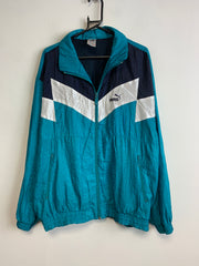 Petrol Green Puma Windbreaker Men's XXL