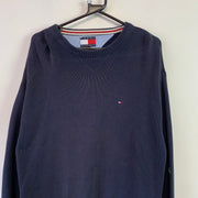 Navy Tommy Hilfiger Knitwear Sweater Men's XL