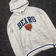 Grey NFL Bears Hoodie Men's Small