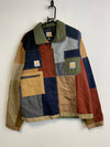 Reworked Multicolour Carhartt Workwear Jacket Men's Large