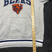 Grey NFL Bears Hoodie Men's Small