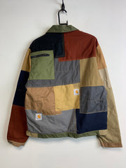 Reworked Multicolour Carhartt Workwear Jacket Men's Large