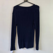 Navy Tommy Hilfiger Cable knit Jumper Women's XL