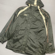 Vintage 90s Green Umbro Raincoat Men's Large