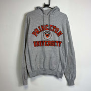 Vintage Champion University Grey Hoodie Pullover Princeton Small