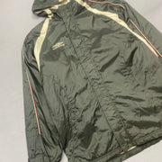 Vintage 90s Green Umbro Raincoat Men's Large