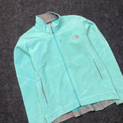 Cyan North Face Soft Shell Jacket Women's Large