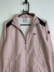 00s Pink Adidas Windbreaker Women's Large