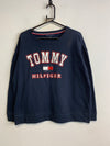 Navy Tommy Hilfiger Badge Logo Sweatshirt Men's Large