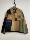 Reworked Multicolour Carhartt Workwear Jacket Men's Large