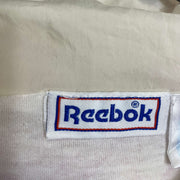 Vintage 90s Pink White Reebok Windbreaker Jacket Large