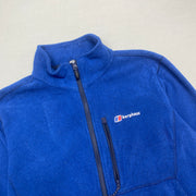 Blue Berghaus Fleece Jacket Men's Large