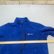 Blue Berghaus Fleece Jacket Men's Large