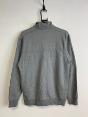 Grey Columbia 1/4 Zip-up Sweatshirt Men's Small