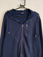 Navy North Face zip up Hoodie Men's Medium