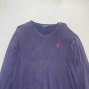 Navy Polo Ralph Lauren Jumper Women's Medium