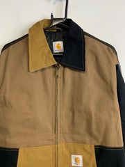 Reworked Multicolour Carhartt Workwear Jacket Men's Large