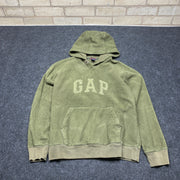 Green Gap Fleece Hoodie Men's Medium