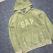 Green Gap Fleece Hoodie Men's Medium