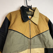 Multicolour Reworked Carhartt Workwear Jacket Men's Medium