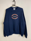 Navy Badge Sweatshirt Men's XL