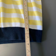 White and Yellow Tommy Hilfiger Jumper Women's XXL