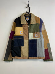 Reworked Multicolour Carhartt Workwear Jacket Men's Large