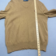 Vintage Brown Polo Ralph Lauren Jumper Women's XL