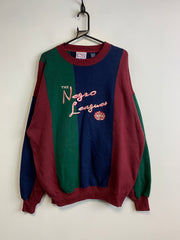 Multi-colour Embroidery Sweatshirt Men's XL