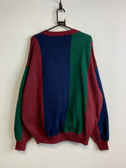 Multi-colour Embroidery Sweatshirt Men's XL