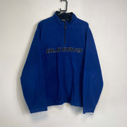 Vintage Blue Old Navy Quarter Zip Fleece Pullover 2XL