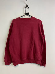 Burgundy Umbro V-neck Sweatshirt Men's Medium