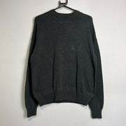 Heavy Grey Nautica Sweater Knit Jumper Small