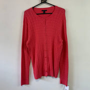 Pink Tommy Hilfiger Cable Knit Jumper Women's XXL