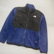 Black and Navy North Face Denali Fleece Men's Medium