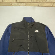 Black and Navy North Face Denali Fleece Men's Medium